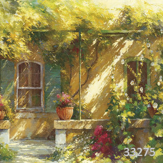 Уютный дворик Йоханна Мессели