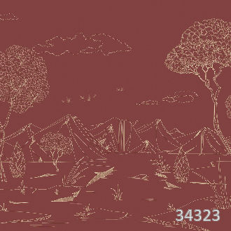 Mountain plateau terracotta