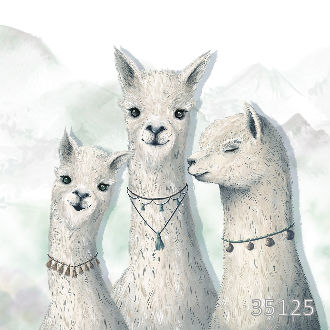 Экзотические ламы