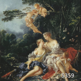Франсуа Буше — Юпитер и Каллисто