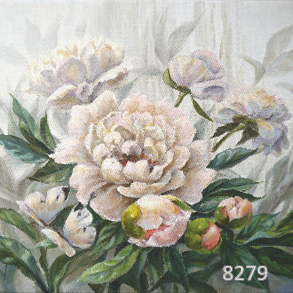 Белые пионы